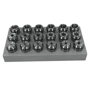 ER-25 Collet Set - Part # 25-SET15 - Exact Tool & Supply
