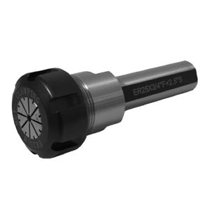 ER-40 Collet Tool Holder / Extension - Part # S-E40R10-25S-R - Exact Tool & Supply