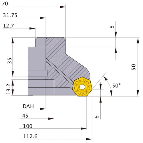 AHX640SR10007DA MILL