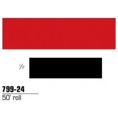 1/2X50' REFLECT STRIPING TAPE RED - Exact Tool & Supply
