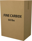 Abrasive Media - 50 lbs 60/120 Carbide Fine Grit - Exact Tool & Supply