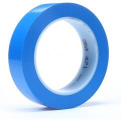 List 471 1" x 36 yds Vinyl Tape - Blue - Exact Tool & Supply