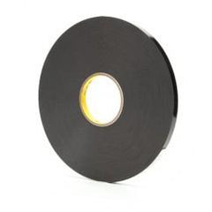 1/2X72 YDS 4929 BLACK 3M VHB TAPE - Exact Tool & Supply