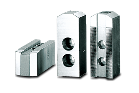 Auto Strong Soft jaw for hydraulic power chuck - Part # HC15 - Exact Tool & Supply