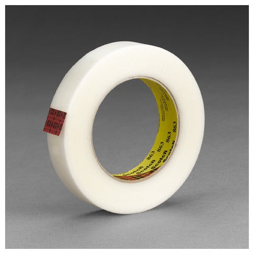 24 mm × 55 m Scotch Reinforced Strapping Tp Clear Alt Mfg # 88246 - Exact Tool & Supply