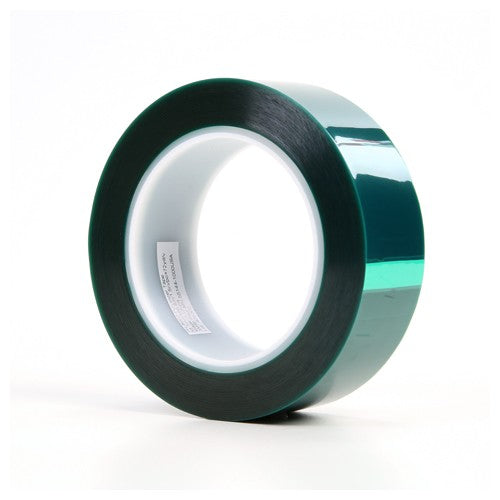 3M Polyester Tape 8992 Green 1 1/2″ × 72 yd 3.2 mil - Exact Tool & Supply