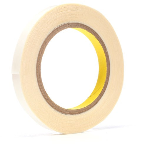 3M Double Coated Tape 444 Clear 1/2″ × 36 yd 3.9 mil - Exact Tool & Supply