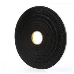 1/2X36 YDS 4508 BLACK VINYL FOAM - Exact Tool & Supply
