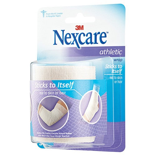 Nexcare Athletic Wrap CR-3W 3″ × 80″ (76 2 mm × 2 03 m) Unstretched - Exact Tool & Supply