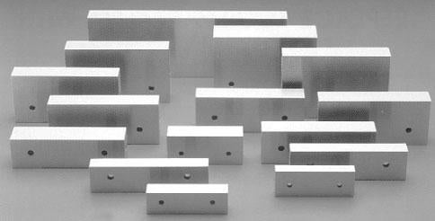 Machinable Aluminum Vice Jaws - Snap Jaws - Part # 4MAJ-200 - Exact Tool & Supply