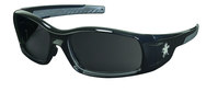 Swagger Black Fame; Gray Polarized Lens - Safety Glasses - Exact Tool & Supply