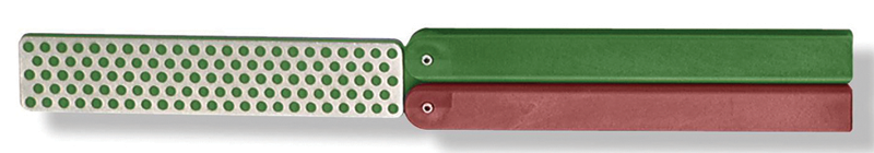 4 x 1" - Fine/Coarse - Rectangular Double Sided Diafold Diamond Sharpener - Exact Tool & Supply