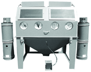 Blast Cabinet-Split Level - #6048BP 60W x 48D x 31H Tub Dimensions - Exact Tool & Supply