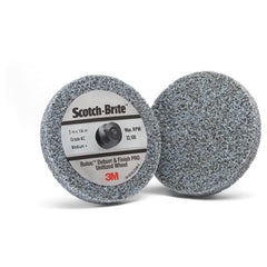 Scotch-Brite Roloc Deburr and Finish PRO Unitized Wheel TR 2″ × 1/4″ x NH 6C MED+ - Exact Tool & Supply