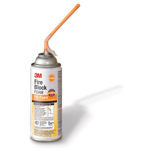 3M Fire Block Foam FB-Foam Orange 12 fl oz Can - Exact Tool & Supply