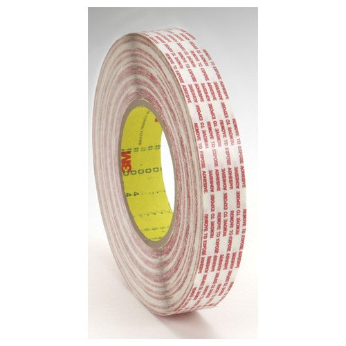 3M Double Coated Tape Extended Liner 476XL Translucent 1″ × 60 yd - Exact Tool & Supply
