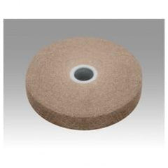 4" - MED Grit - Aluminum Oxide - Unitized Wheel - Exact Tool & Supply