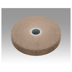 Scotch-Brite EXL Unitized Wheel XL-UW 8A Coarse 4″ × 1/4″ × 3/8″ - Exact Tool & Supply