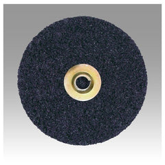 Scotch-Brite SL Surface Conditioning Disc SL-DN Super Duty A Coarse TN Quick Change 7″ - Exact Tool & Supply