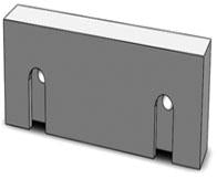 Ultra Quick Change Vice Jaws - SBM - Part # VJ-6QM22012A-U - Exact Tool & Supply