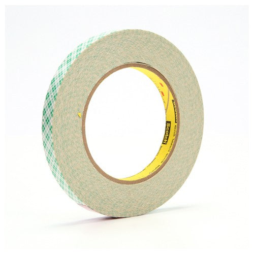 3M Double Coated Paper Tape 410M Natural 1/2″ × 36 yd 5 mil - Exact Tool & Supply