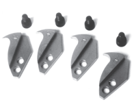 Bar Puller Replacement Fingers For CNC Lathes - Part # BU-GAFSS4 - Exact Tool & Supply