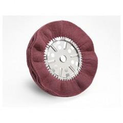 19X2X2-1/4 4A FIN SATIN BUFF WHEEL - Exact Tool & Supply