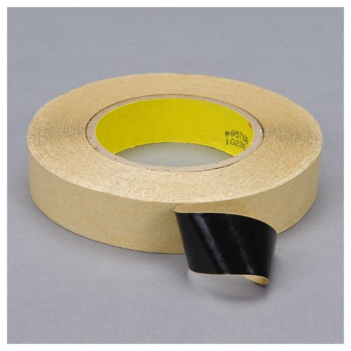 3M Double Coated Tape 9576B Black 1″ × 60 yd 4 mil - Exact Tool & Supply