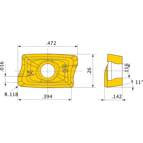AOMT123630PEER-M MP9130 INSERT