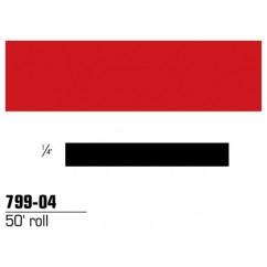 1/4X50' REFLECT STRIPING TAPE RED - Exact Tool & Supply