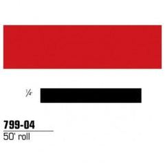 1/4X50' REFLECT STRIPING TAPE RED - Exact Tool & Supply