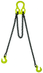 Double Chain Sling - #30002; 7/32" x 10' - Exact Tool & Supply