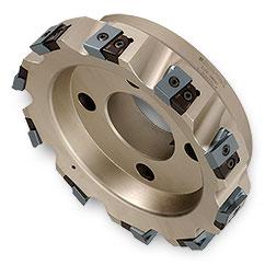 SJ2R08R01 - Indexable Face Mill Cutter - Exact Tool & Supply