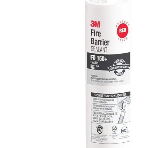 3M Fire Barrier Sealant FD 150+ Red 10.1 fl oz Cartridge - Exact Tool & Supply