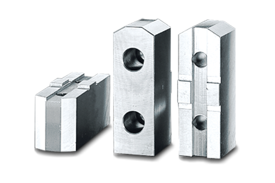 Auto Strong Soft jaw for strong scroll chuck - Part # SKC12 - Exact Tool & Supply
