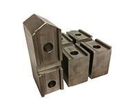 Pointed Chuck Jaws - Square Serrated Key Type - Chuck Size 15" to 18" inches - Part # SP-15400AP - Exact Tool & Supply