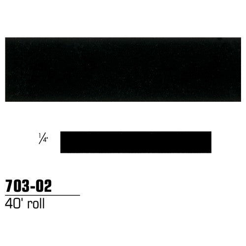 1/4 in × 40 ft 3M™ Scotchcal™ Striping Ta Black Alt Mfg # 70302 - Exact Tool & Supply