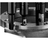 CARMEX Thread Mill Inserts for Threading on CNC Milling Machines - Part # T-CT21 IE 11.5NPTF - Exact Tool & Supply
