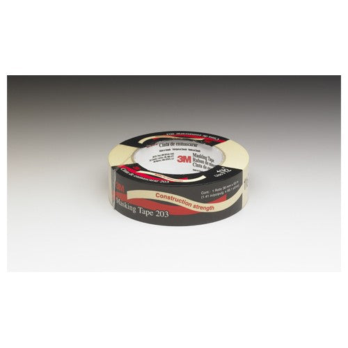 3M General Purpose Masking Tape 203 Beige 36 mm × 55 m 4.7 mil - Exact Tool & Supply