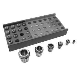 ER-25 Collet Tray - Part # SIE-SAER-25-40 - Exact Tool & Supply