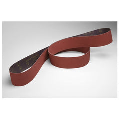 3M Cubitron ll Cloth Belt 947A 80+ X-weight 3-1/2″ × 15-1/2″ Fabri-lok Single-flex - Exact Tool & Supply