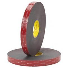 List 5952 3/4" x 15 yds VHB Acrylic Foam Tape - Black - Exact Tool & Supply