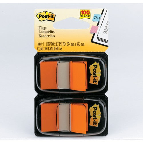 Post-it Flags 680-OE2 1″ × 1.7″ (2.54 cm × 4.31 cm) Orange 2-pk - Exact Tool & Supply