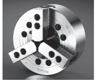 Strong Power Chucks - VA-200 Series 3 Jaw Closed Center Chucks - Part # K-208A06-V-B - Exact Tool & Supply