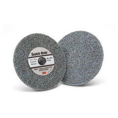 Scotch-Brite Roloc Deburr and Finish PRO Unitized Wheel TR 3″ × 1/8″ x NH 6C MED+ - Exact Tool & Supply