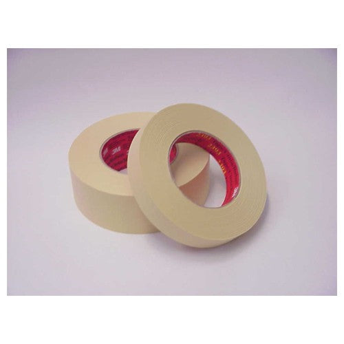 24 mm × 55 m 7.6 mil Sctch Hi Temp Masking Tape Tan Alt Mfg # 71302 - Exact Tool & Supply