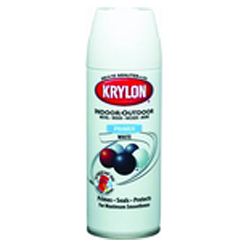 Interior/Exterior Industrial Maintenance Paint White Primer - Exact Tool & Supply