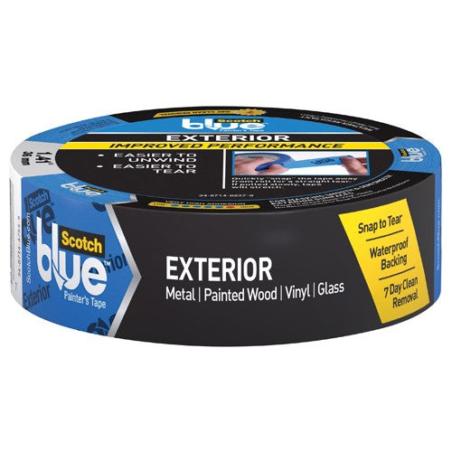 Scotch Exterior Surface Painter's Tape 2097-36EC-XS 1.41″ × 45 yd (36mm × 41 1m) - Exact Tool & Supply