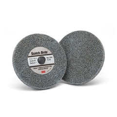 Scotch-Brite Roloc Deburr and Finish PRO Unitized Wheel TR 3″ × 1/4″ x NH 6C MED+ - Exact Tool & Supply