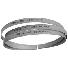 Welded Bandsaw Blade: 11'" Long x 1" Wide x 0.0350" Thick, 8-12 TPI